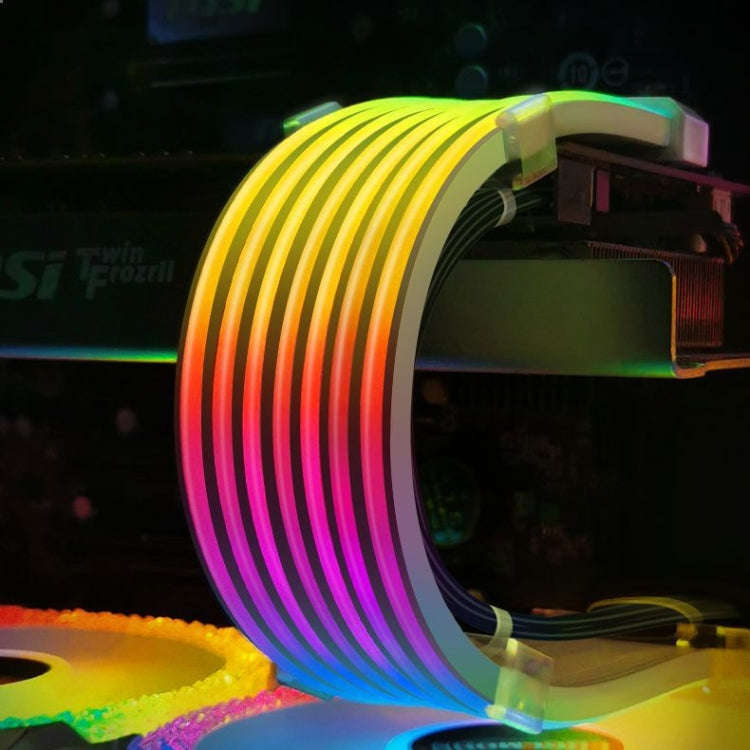 AOSOR AL300 Computer Glow Line ARGB Neon Cable Motherboard Chassis Light Strip Light Board Decora...