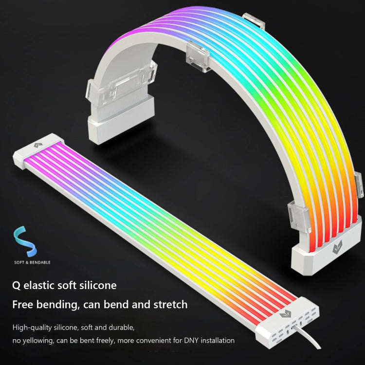 AOSOR AL300 Computer Glow Line ARGB Neon Cable Motherboard Chassis Light Strip Light Board Decora...