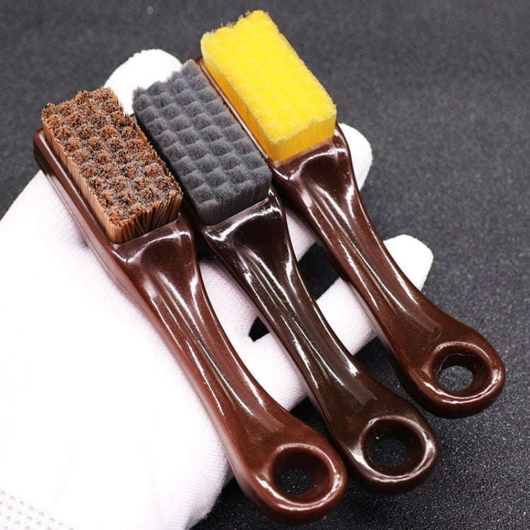 2pcs Amber Handle Walnut Diamond Olive Coloring Tool(Random Color Delivery)