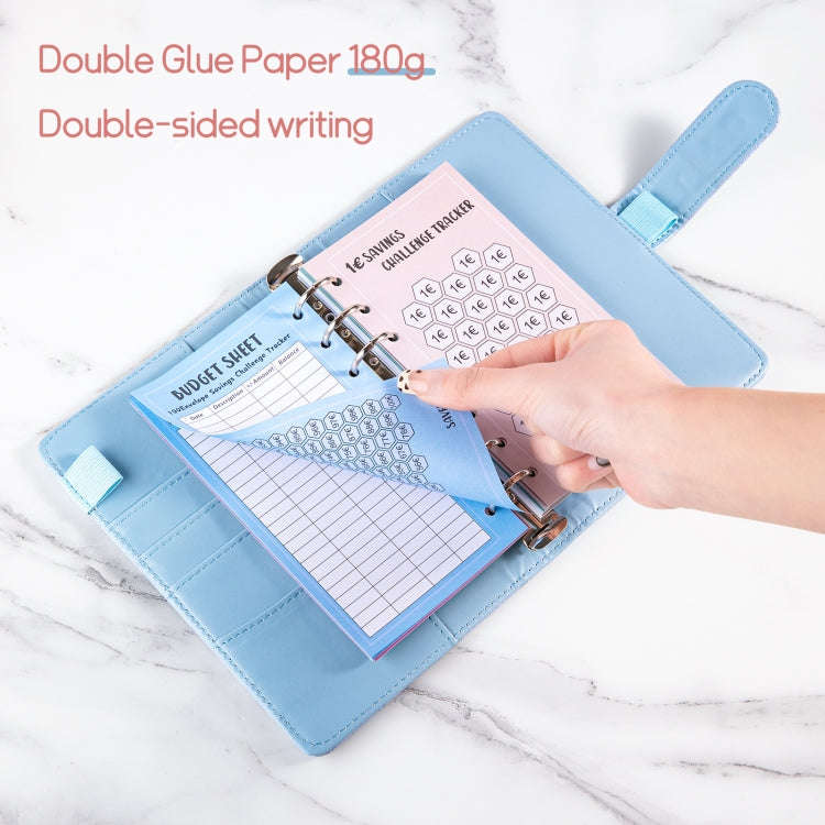 48 Sheets Dollar Version  Savings Challenge Trackers A6 Money Saving Budget Planner Cards
