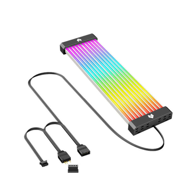 AOSOR Al200 Neon Cable Computer Motherboard Graphics Card Glow Board Power Supply Line Decoration...