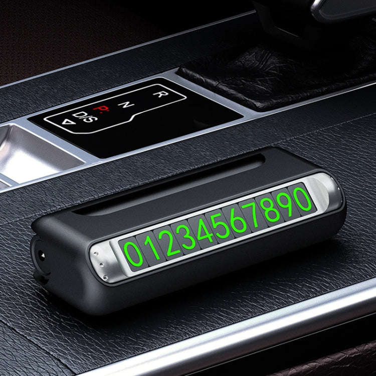 Car Safety Hammer Car Escape Device Temporary Parking Number Plate(4 In 1)