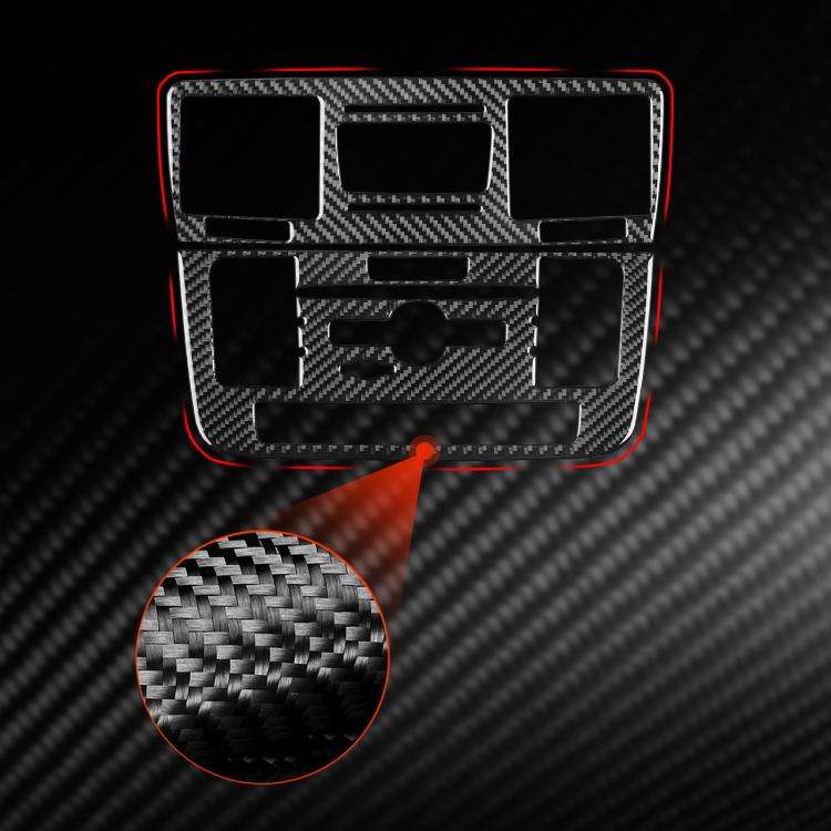 For Mercedes-Benz G-Class W463 2pcs /Set Multimedia Panel Decorative Sticker(Red)