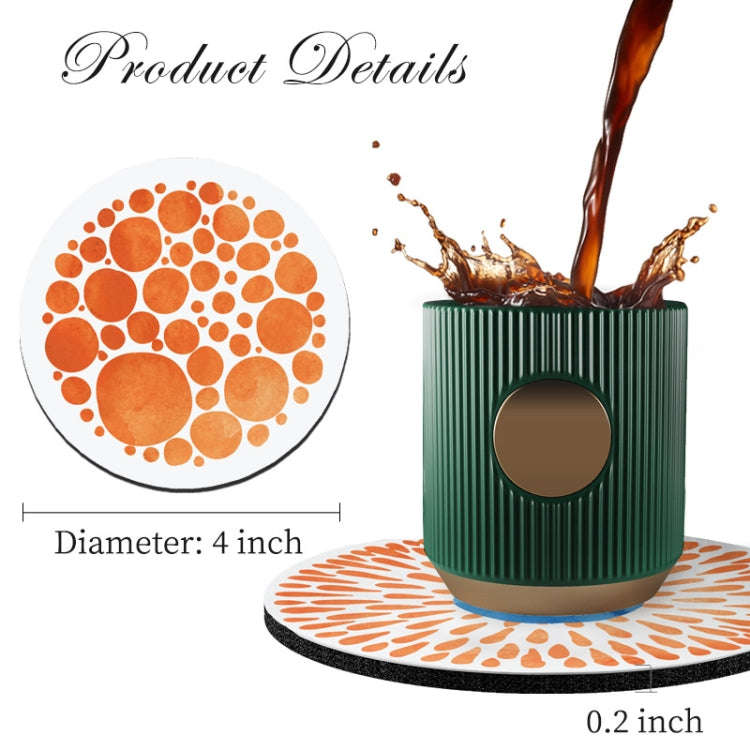 Heat-insulating Coasters Anti-scalding High Temperature Resistant Table Mat, Style: B(20x20cm)