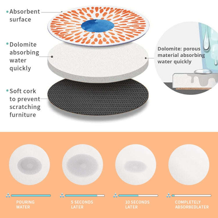 Heat-insulating Coasters Anti-scalding High Temperature Resistant Table Mat, Style: B(20x20cm)