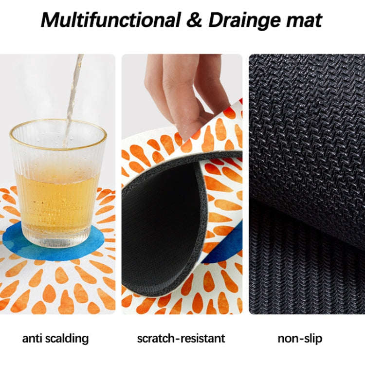 Heat-insulating Coasters Anti-scalding High Temperature Resistant Table Mat, Style: B(20x20cm)