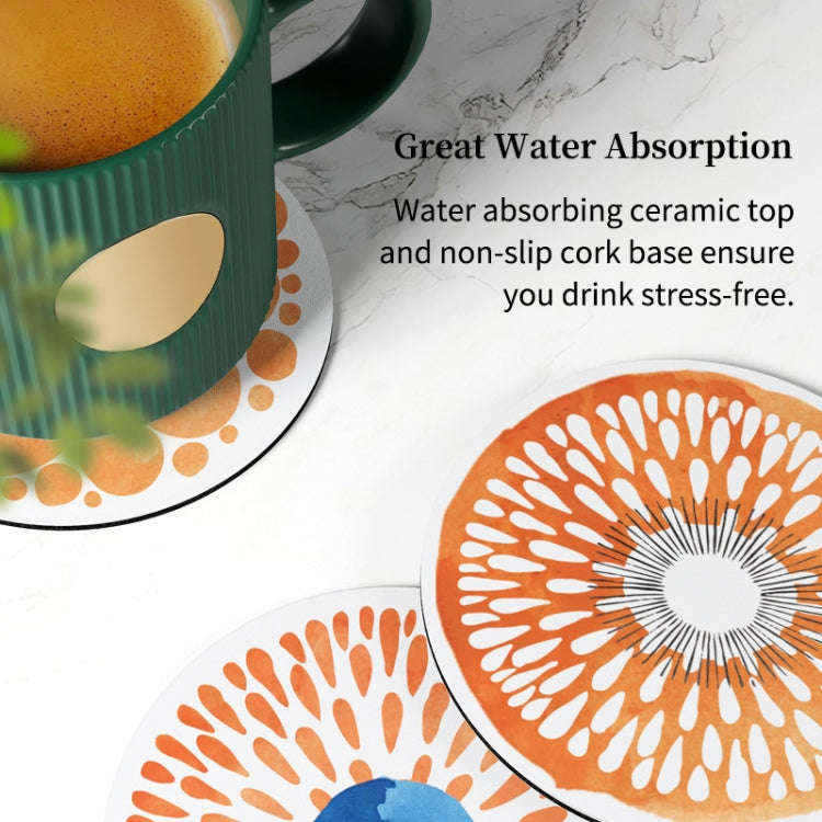Heat-insulating Coasters Anti-scalding High Temperature Resistant Table Mat, Style: C(20x20cm)