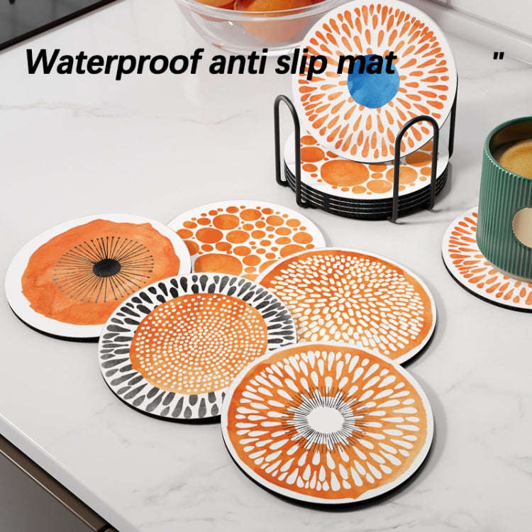 Heat-insulating Coasters Anti-scalding High Temperature Resistant Table Mat, Style: B(20x20cm)
