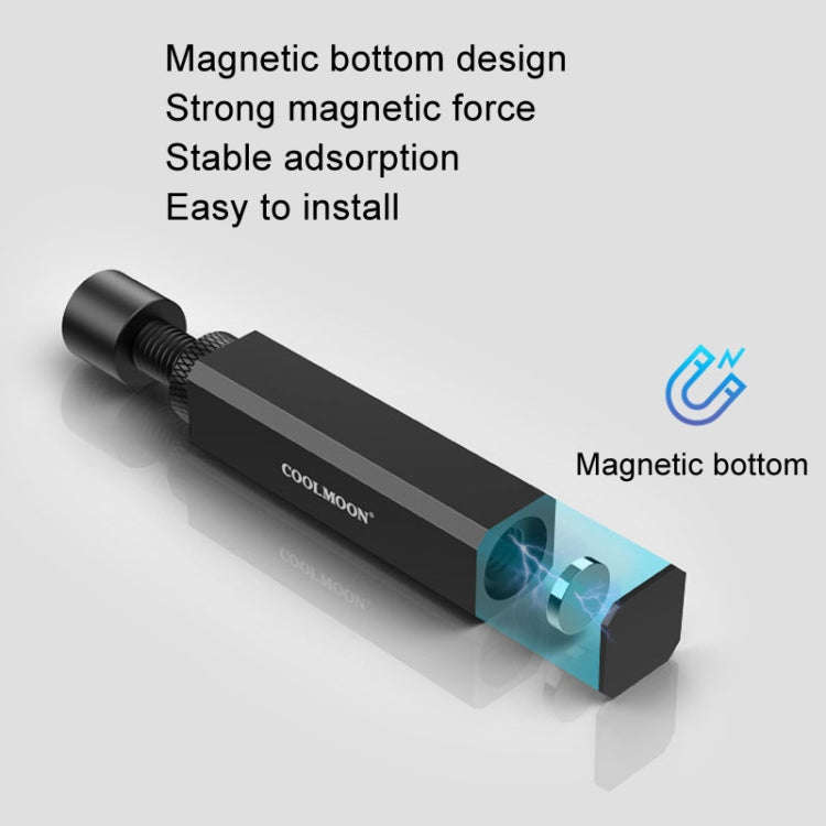 COOLMOON Graphics Card Stand Desktop Computer Graphics Card Vertical Top Support Bracket Screw Te...