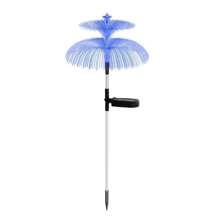Solar Optical Fiber Jellyfish Lights Outdoor LED Waterproof Garden Decoration Ambiance Light, Sty...