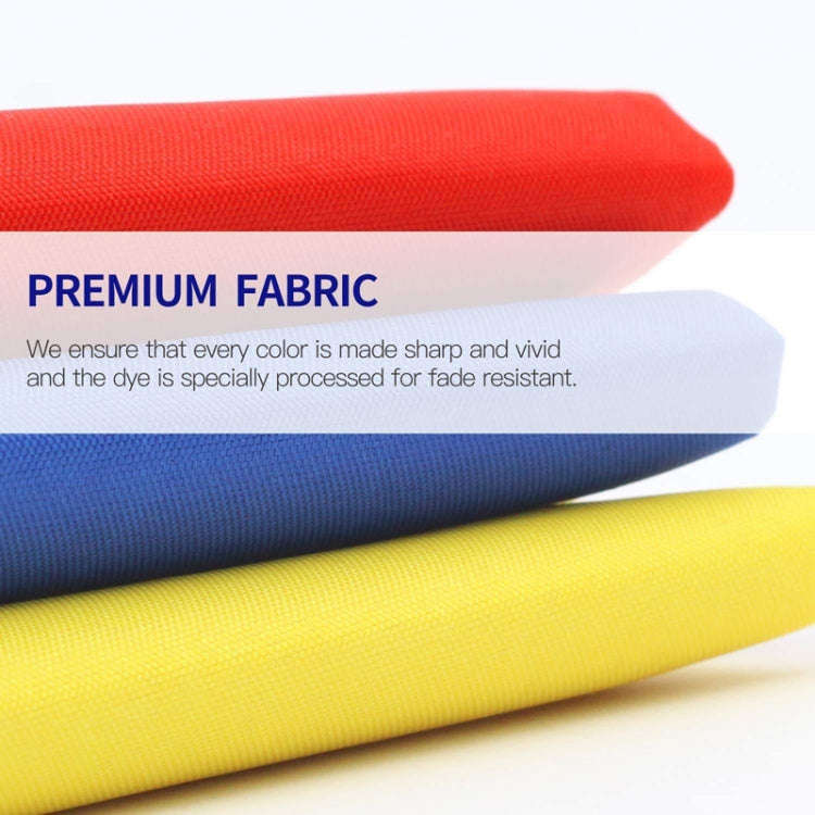 90 X 150cm Solid Color Blank Banners Thickened Outdoor Flying Flag(White)