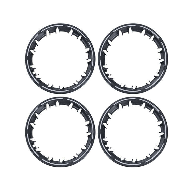 For 2024 Tesla Model 3 Half Hemming Luminous Hubcaps(4pcs/ Set)