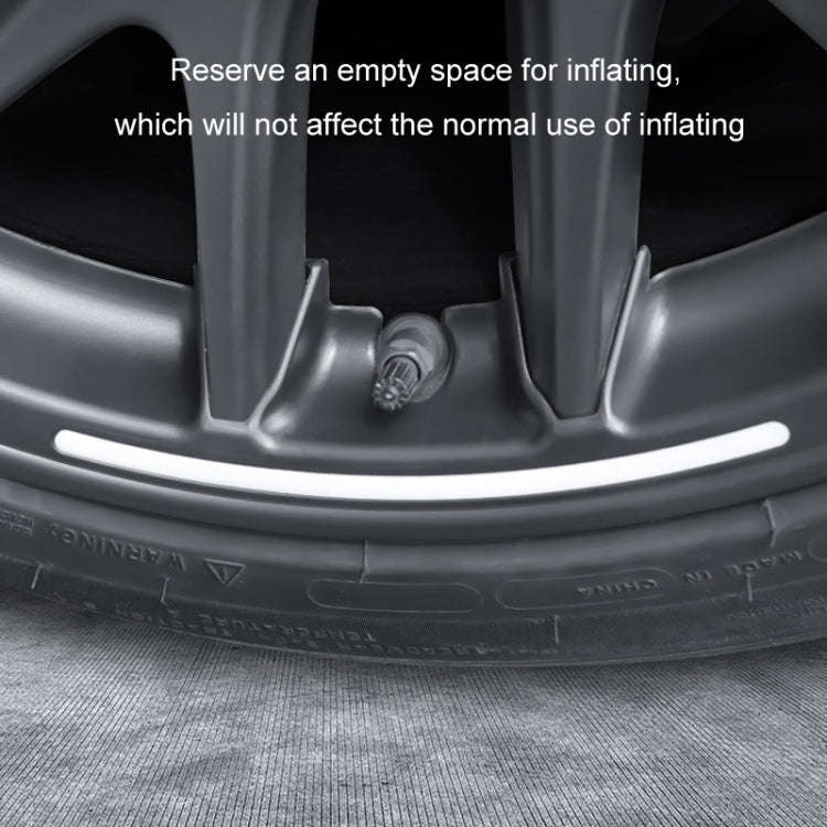 For 2024 Tesla Model 3 Half Hemming Luminous Hubcaps(4pcs/ Set)