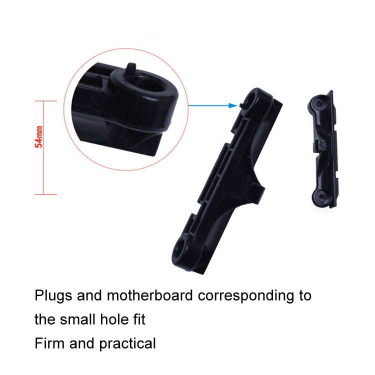 AM4 CPU Radiator Rack Support AMD Computer Motherboard Base(Black)