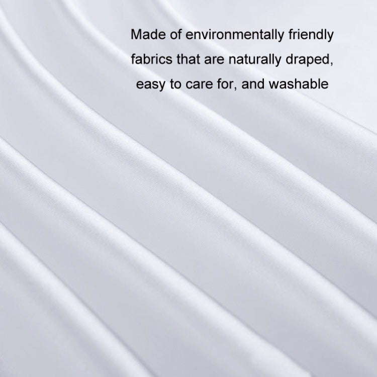 For Tesla Model 3 4pcs White Car Side Window Privacy Sun Protection Curtain