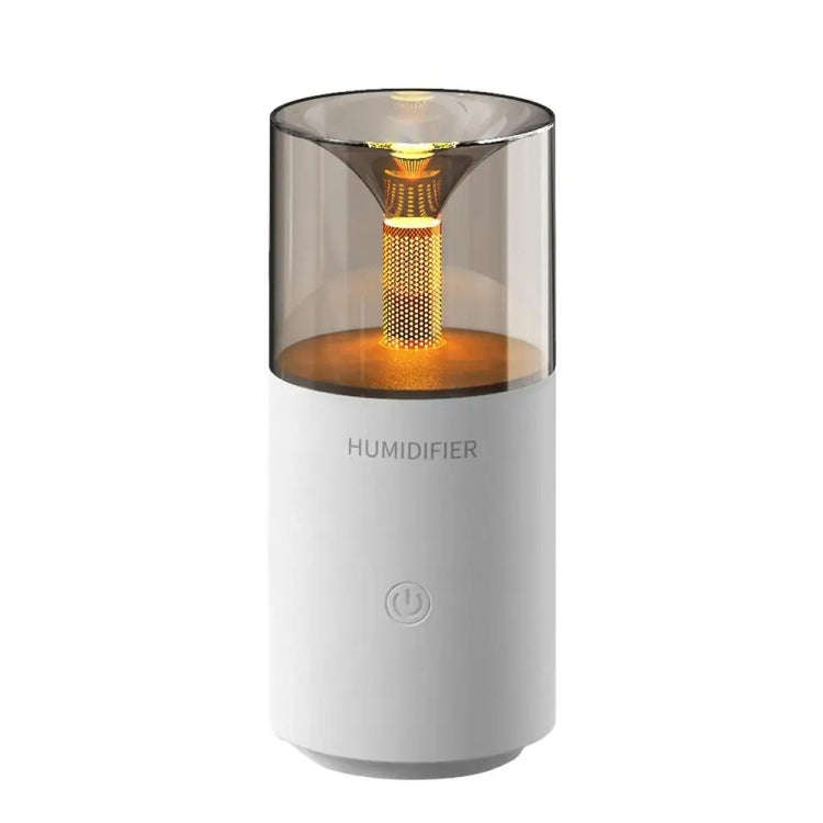 Candle Flame Aromatherapy Diffuser Automatic Scent Sprayer Mini Ambiance Candle Light Humidifier(...