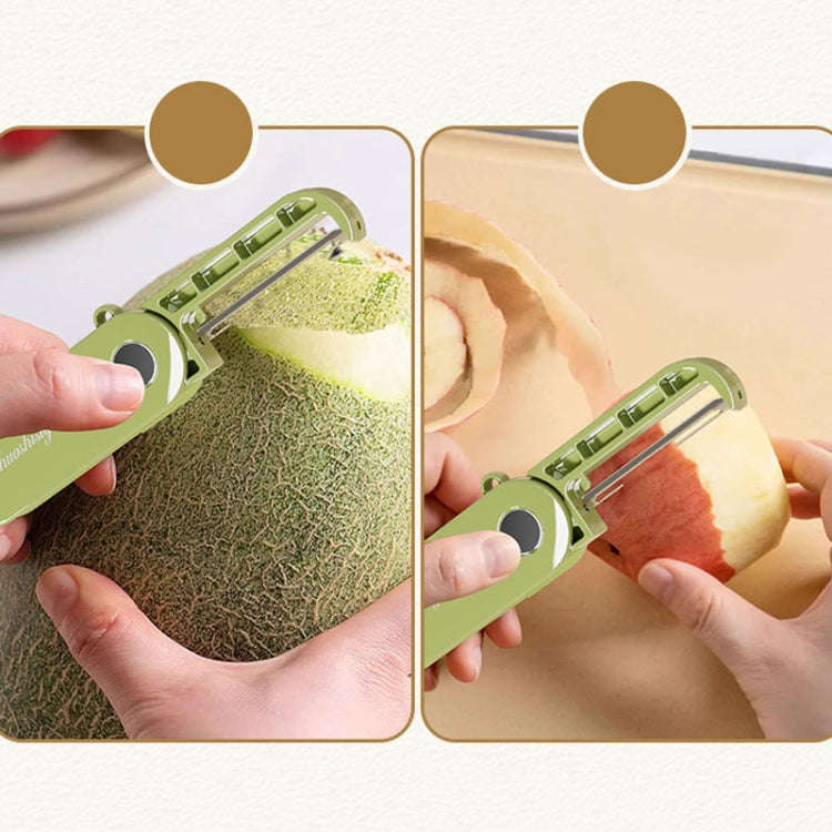Folding Storage Kitchen Home Cutting Knife Outdoor Portable Stainless Steel Fruit Plane Peeling D...