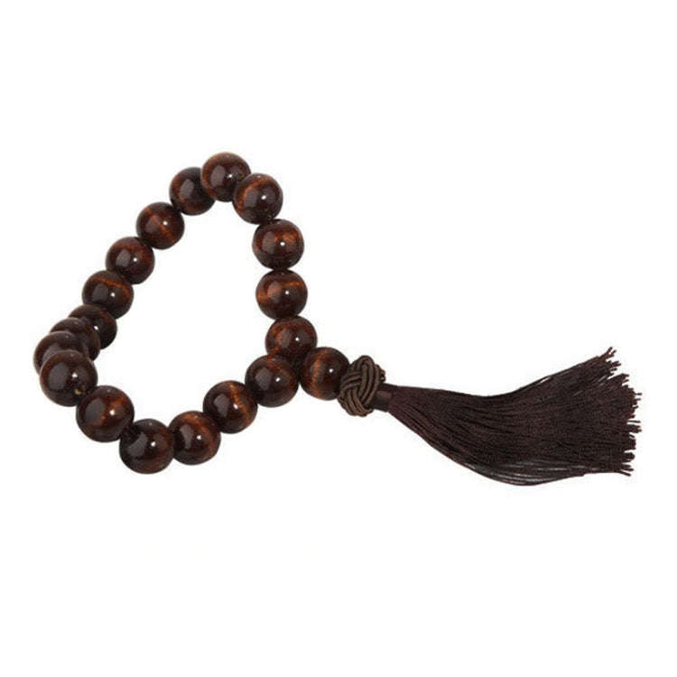 Car Gear Prayer For Blessing And Safety Buddha Beads Car Decorative Ornaments(Black)