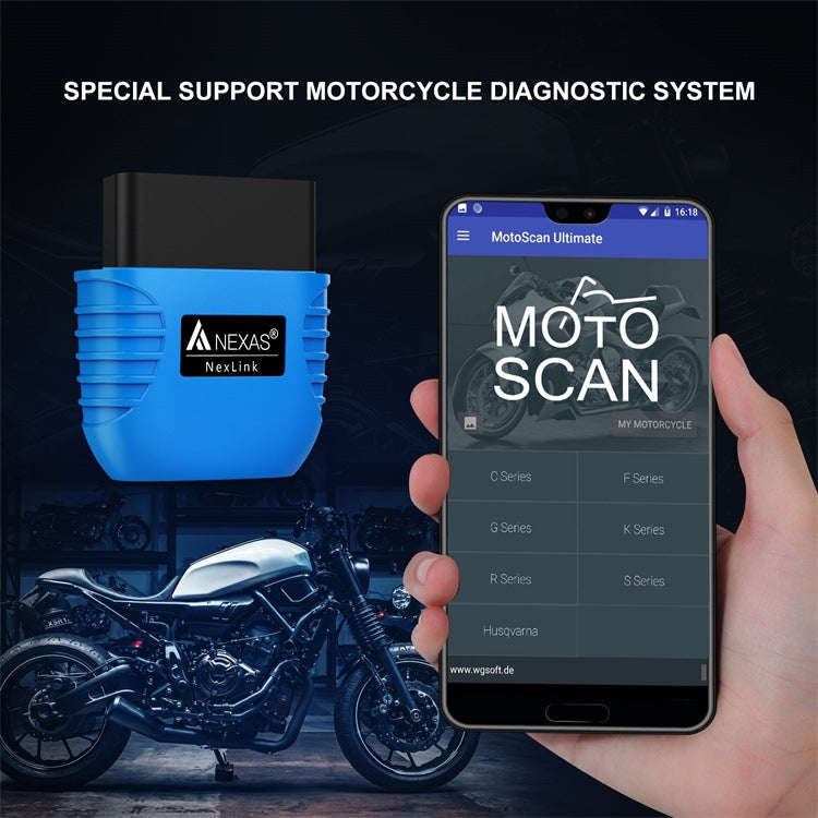 Nexas Bluetooth 5.0 OBD2 Diagnostic Scanner For IOS/Android