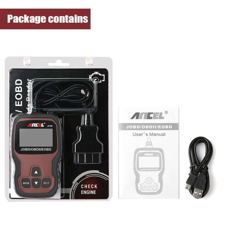 Ancel JOBD+EOBD/OBD-II Car Error Code Diagnostic scanner