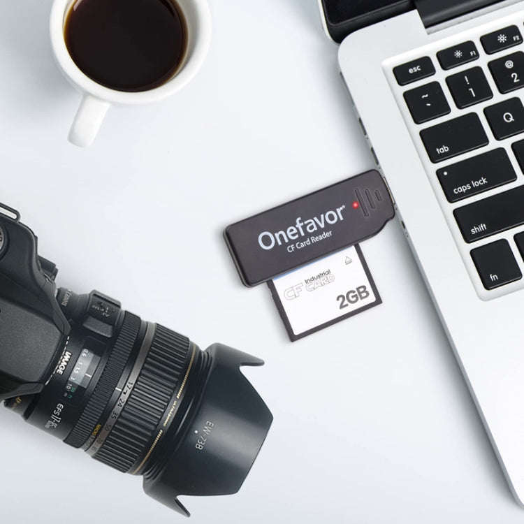 Onefavor USB2.0 High Speed Read And Write CF Card Reader, Model: USB Interface