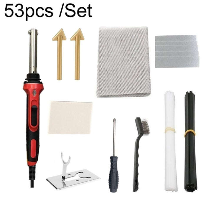 53pcs /Set Plastic Parts Repair Tool Car Bumper Restorating Kit Set, Specification: UK Plug