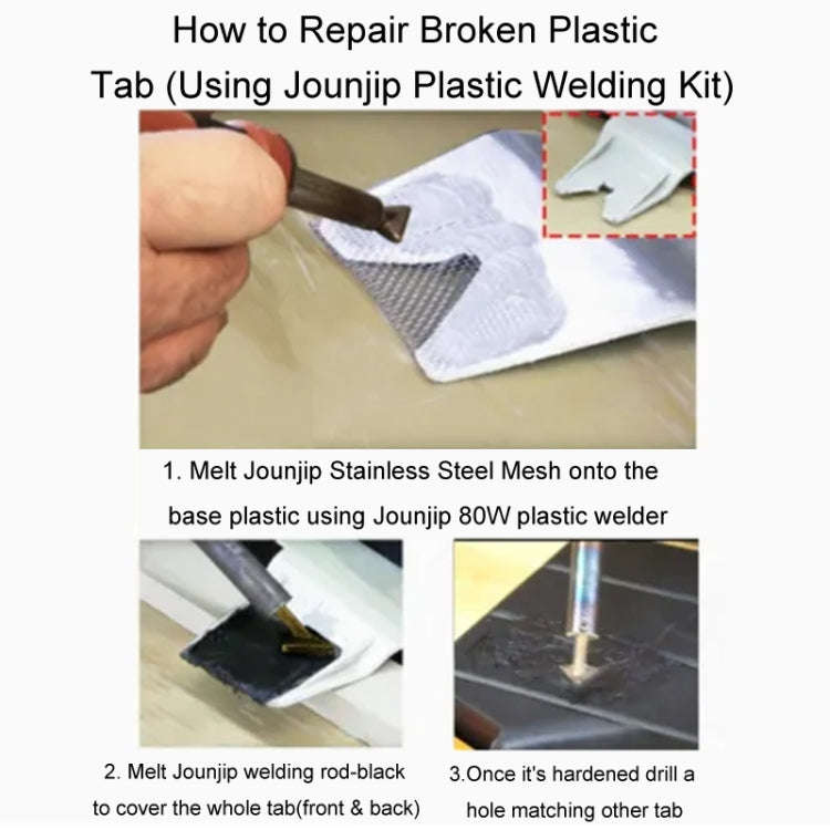 53pcs /Set Plastic Parts Repair Tool Car Bumper Restorating Kit Set, Specification: AU Plug