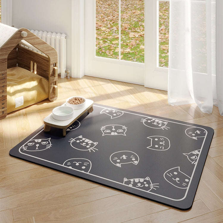 Pet Floor Mat Anti-Tear And Bite Absorbent Feeding Mat Sleeping Anti-Slip Dog Nest Pad, Style: Ca...