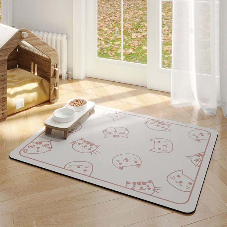 Pet Floor Mat Anti-Tear And Bite Absorbent Feeding Mat Sleeping Anti-Slip Dog Nest Pad, Style: Ca...