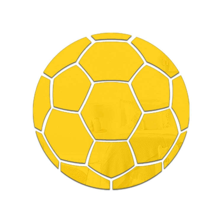 20cm Football Acrylic 3D Wall Stickers Self-adhesive Home Background Wall Decoration Mirror Paste...