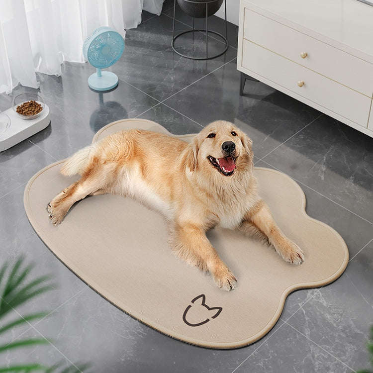 Summer Pet Cooler Pad Dogs Sleeping Pad Anti-Slip Scratch Resistant Cooling Mat, Size: 45x60cm(Be...