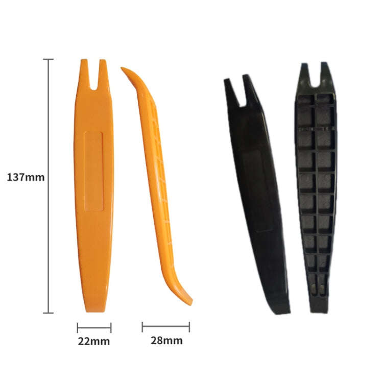 10pcs Driving Recorder Hidden Wire Car Audio Disassembly Assembly Tool, Color: Black