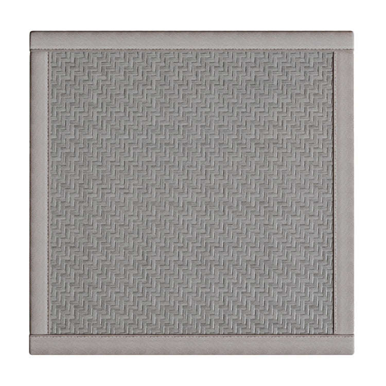 Summer Cattail Woven Cooler Seat Cushion Silk Breathable Chair Cushion, Size: 45x45cm(Gray)
