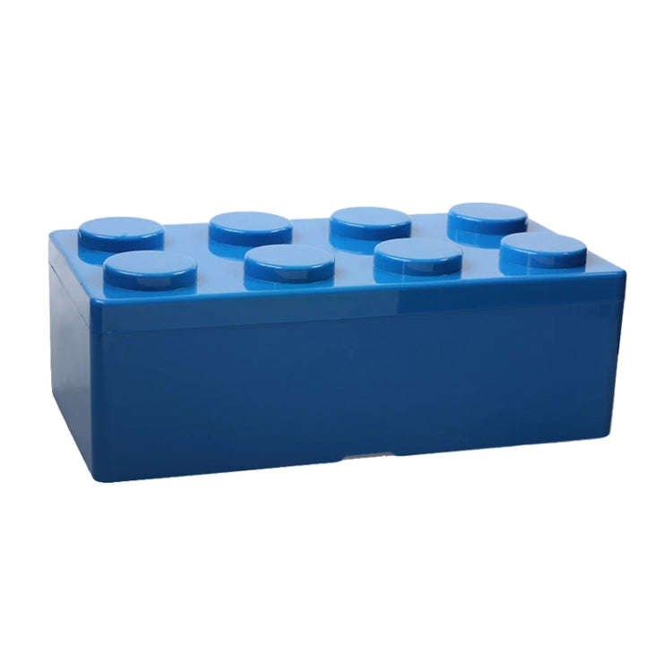 Household Stackable Building Block Organizer Student Desktop Plastic Storage Box, Model: Rectangu...