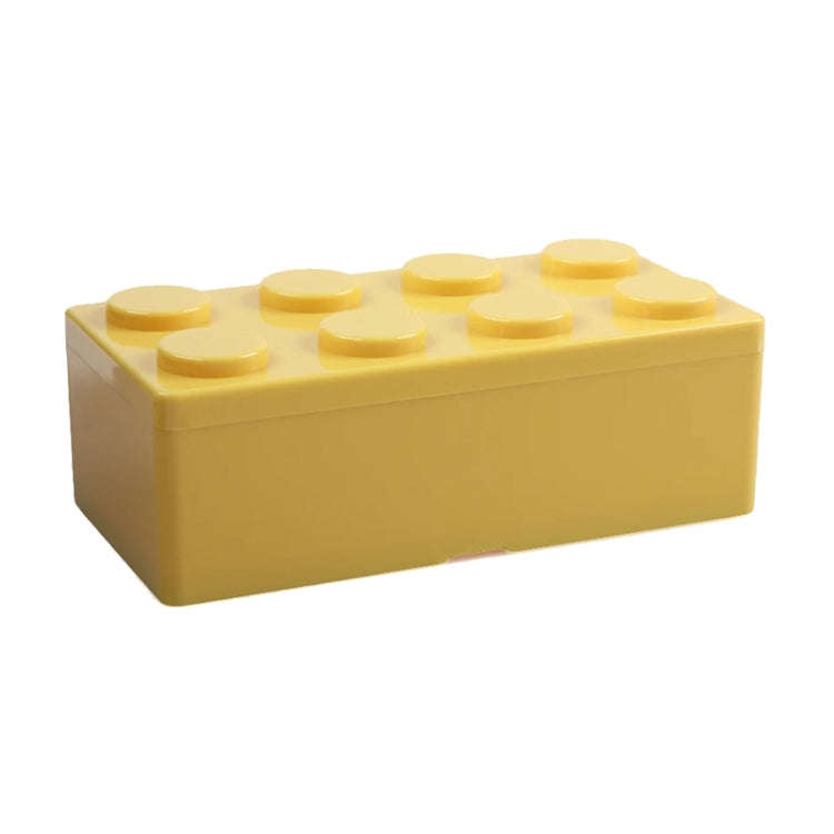 Household Stackable Building Block Organizer Student Desktop Plastic Storage Box, Model: Rectangu...