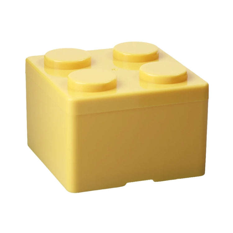 Household Stackable Building Block Organizer Student Desktop Plastic Storage Box, Model: Square Y...