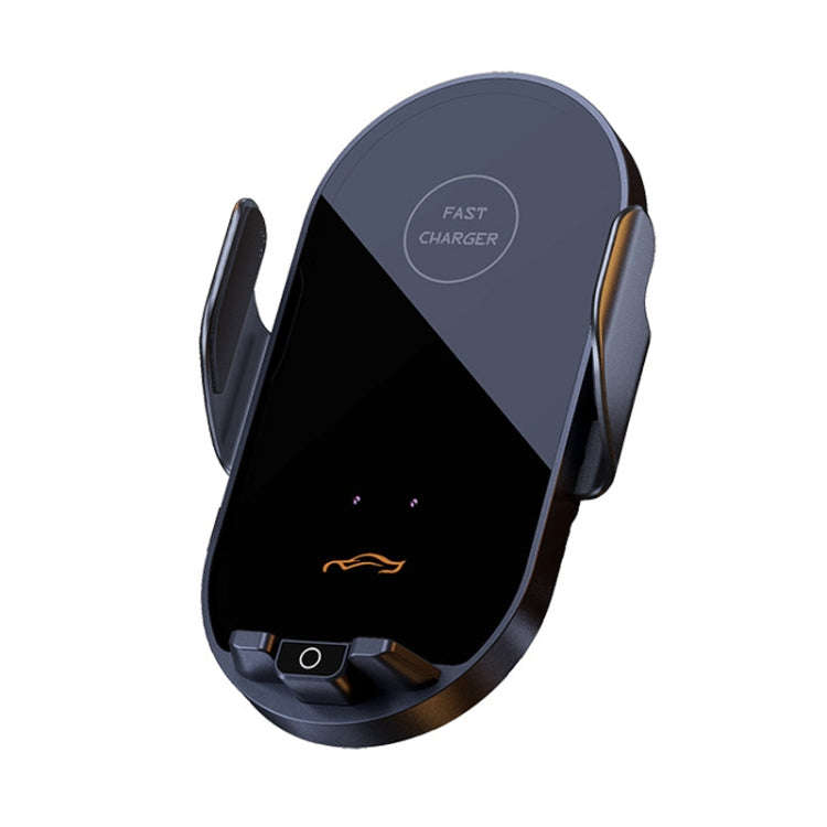Car Air Outlet Smart Induction Wireless Charging Mobile Phone Holder(Black 66W)