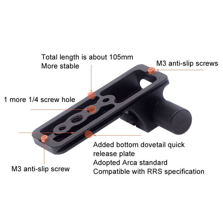 FITTEST SN-260 For Sony FE200-600 F5.6-6.3 G OSS Lens Tripod Ring Replacement Foot(Black)