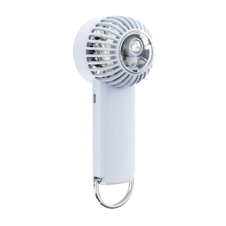 Outdoor Handheld Ice Air Conditioning Fan Astronaut Night Light Semiconductor Cooling Fan(Light B...