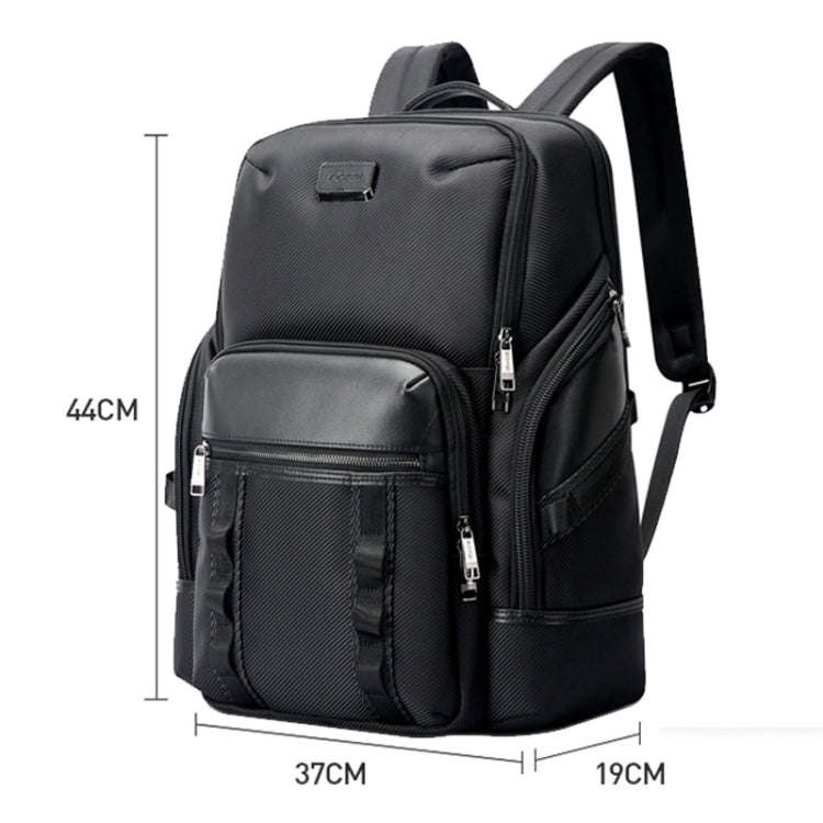 Bopai 61-123561 Large Capacity Business Trip Laptop Backpack(Black)