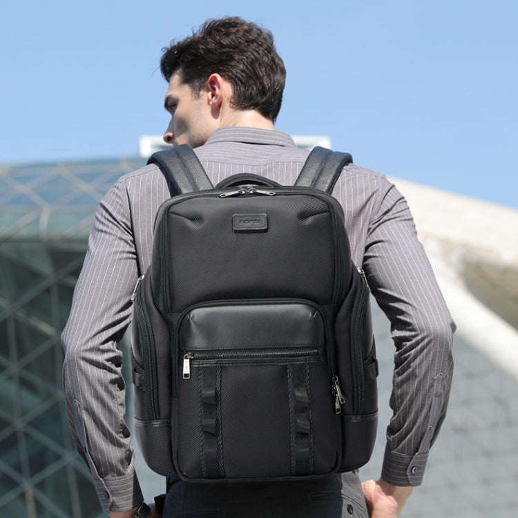 Bopai 61-123561 Large Capacity Business Trip Laptop Backpack(Black)