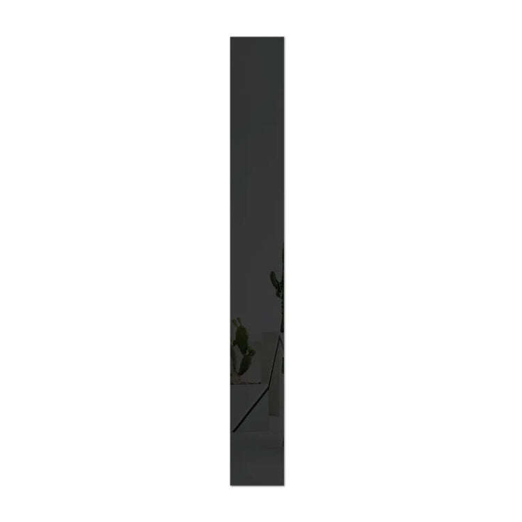10x100cm 3D Mirror Wall Stickers Beautiful Edge Decorative Strip Living Room TV Background Decora...