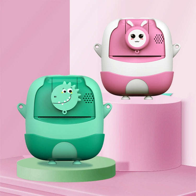 A19B 2.0-Inch 720P HD Reversible Camera Cartoon Children Mini Digital Printing Camera(Green)