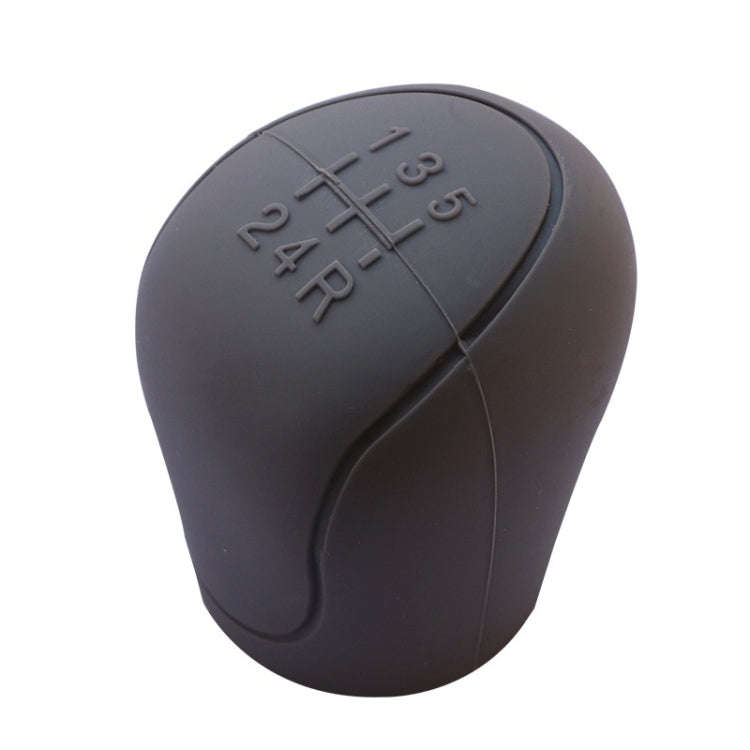 Automotive Silicone Manual Automatic Shift Lever Protective Cover, Size: Gear Shift Gray