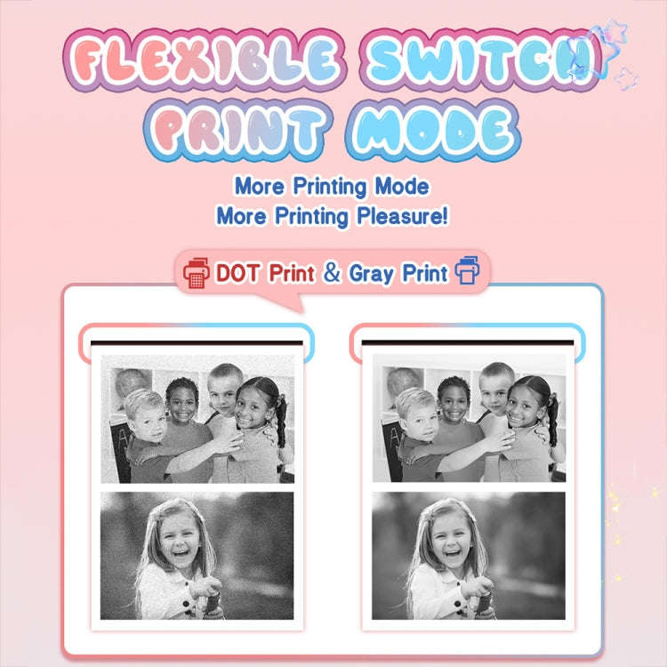 M8 2.4-Inch 1080P HD 2400W Pixel Dual-Camera Children Thermal Printing Camera, Color: Blue+32GB