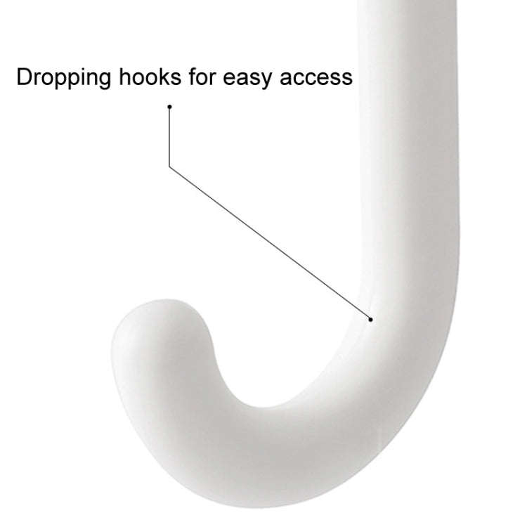 3pcs /Set Household Wall Hanging Hooks Dormitory Non-Marking Punch-Free Adhesive Hooks(Gray)