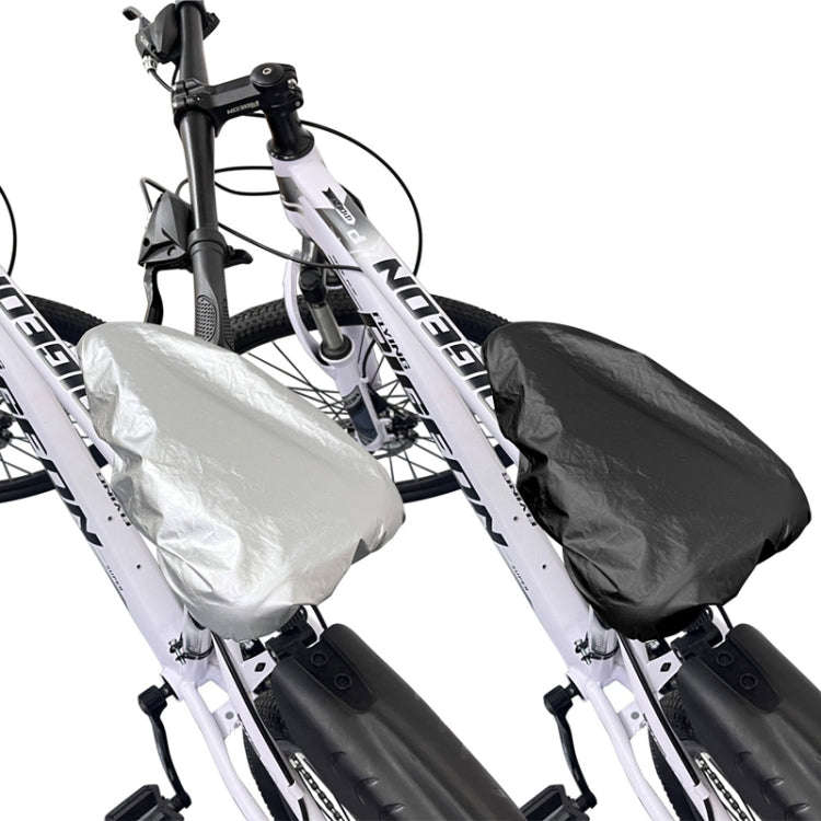 2pcs Bicycle Saddle Waterproof Dustproof Sun Protection Cover(Universal Size)