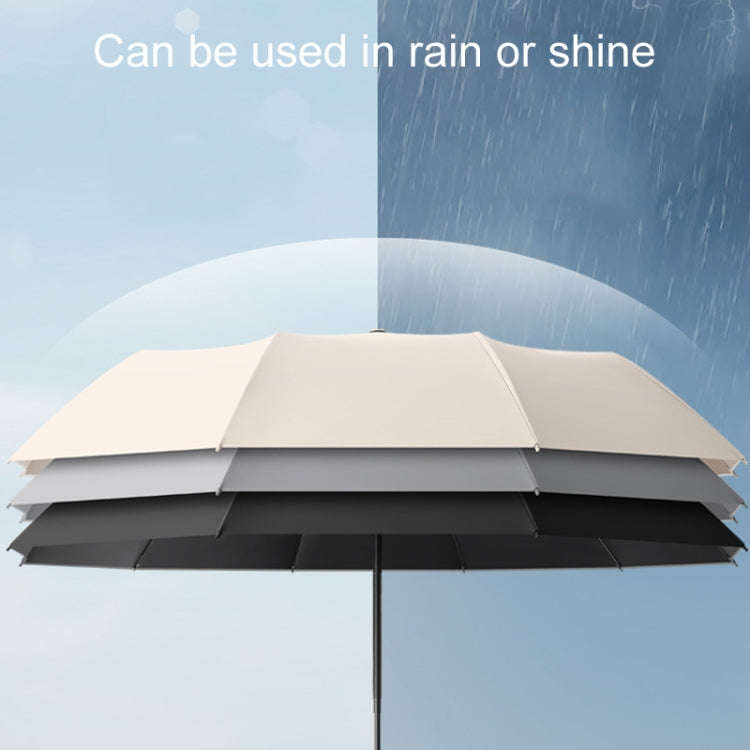 Fully Automatic Rain Or Shine Umbrella Foldable Unisex Sun Shade Umbrella, Style: Reverse Gray 105cm