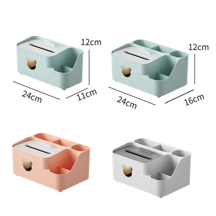 Drawing Paper Desktop Organizer Coffee Table Multifunctional Remote Control Storage Box, Color: G...