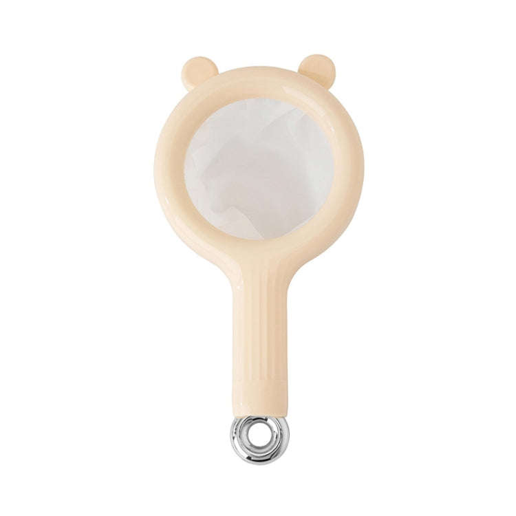 Household Soymilk Strainer Kitchen Juicer Residue Filter(Beige)